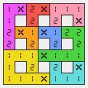 Number Link Grid Puzzle