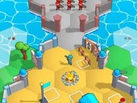 Hex Tile Conquest Strategy