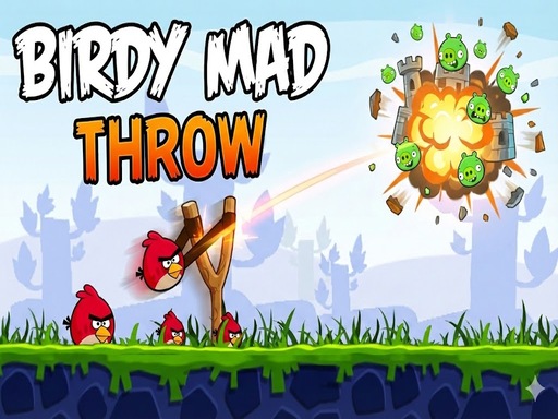 Birdy Throw Master Physics Game