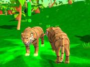 Wild Cat Family Life 3D