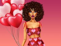 Valentine Styling Dress-Up Game