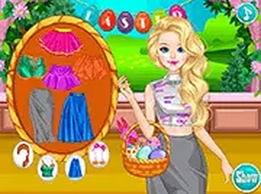 Spring Egg Art and Style Game