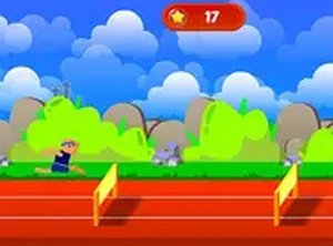 Hurdle Hero: Reflex Challenge