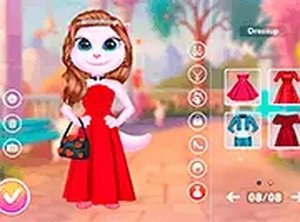 Valentine Cat Couple Dress Up