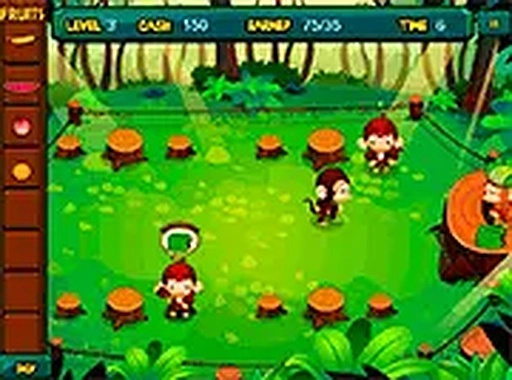 Monkey Cafe Fruit Dash